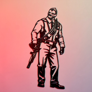 Agent Number K Agent Series -- Premium Gaming Wall Art