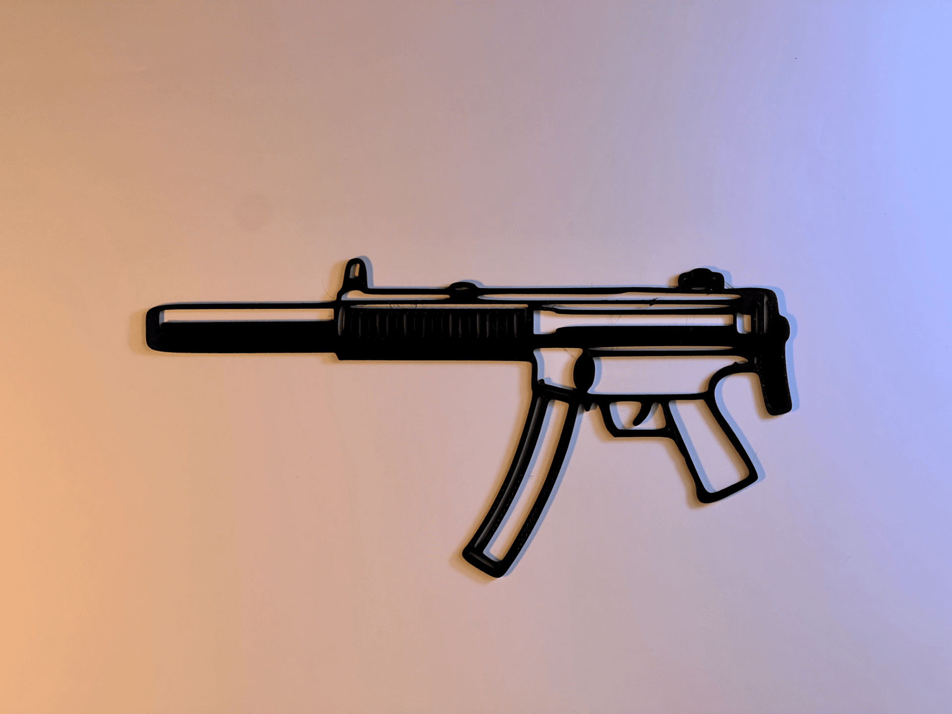 MP5 Line Series — Premium Gaming Wall Art
