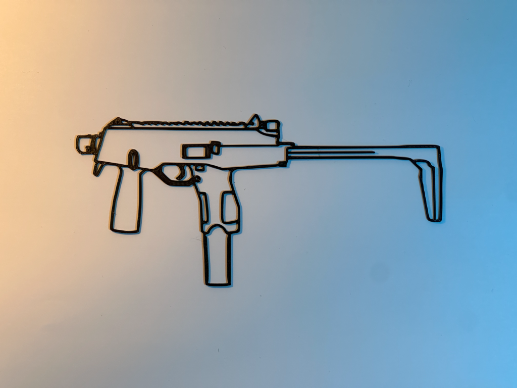 MP9 Line Series — Premium Gaming Wall Art