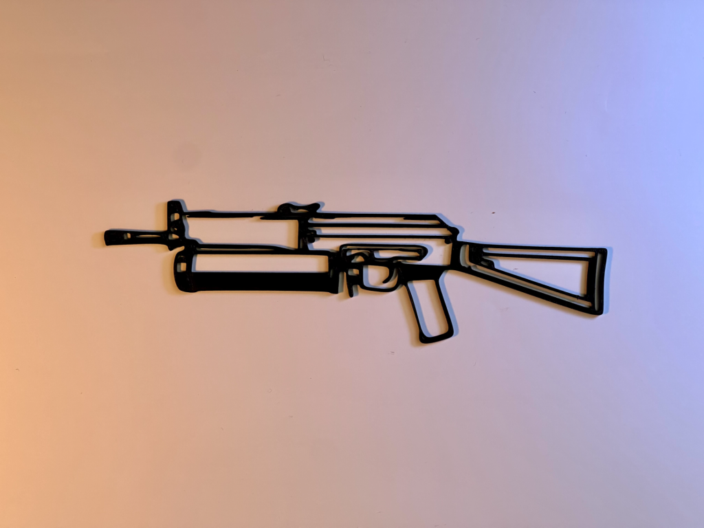 PP-Bizon Line Series — Premium Gaming Wall Art