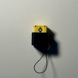 Clicker Caisse CS_HIT — switch mécanique MX clicky et keycap caisse jaune inspirée de CS2