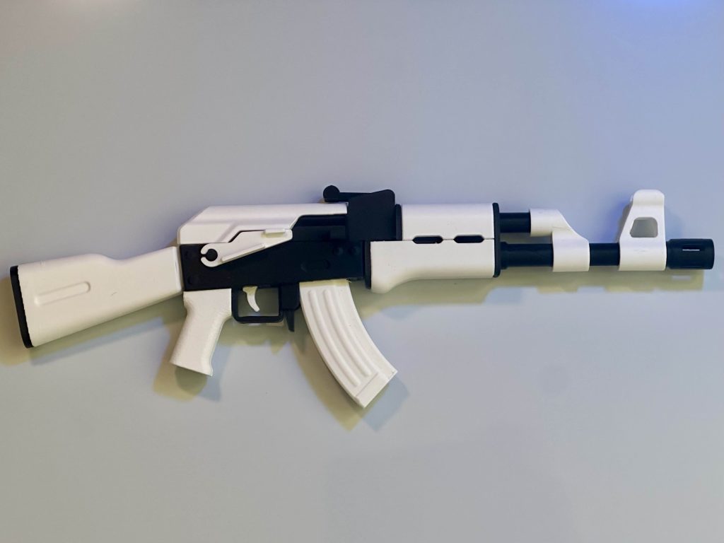 Réplique AK-47 — Mini fusil fidget 3D à bolt-action