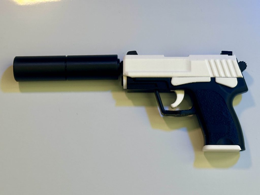 Réplique USP-S — Pistolet fidget 3D